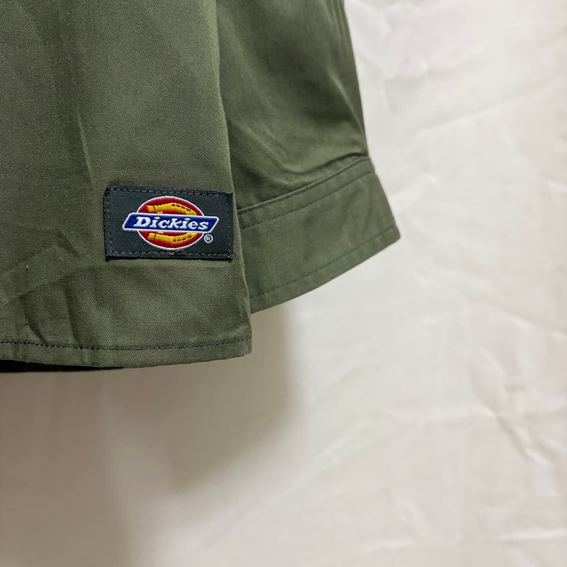 디키즈 오리엔탈 드래곤 자수 워크셔츠 / 카키, M 상품이미지8