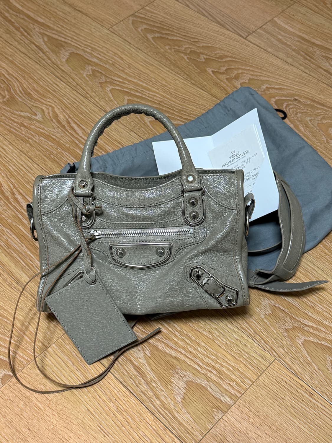 발렌시아가 모터백 시티백 미니 정품 상품이미지8