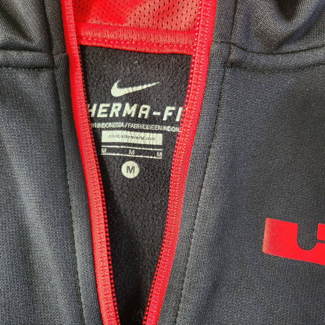 나이키 져지 집업 ●A급상태 ●표기사이즈 M (실측사이즈 S) 상품이미지3