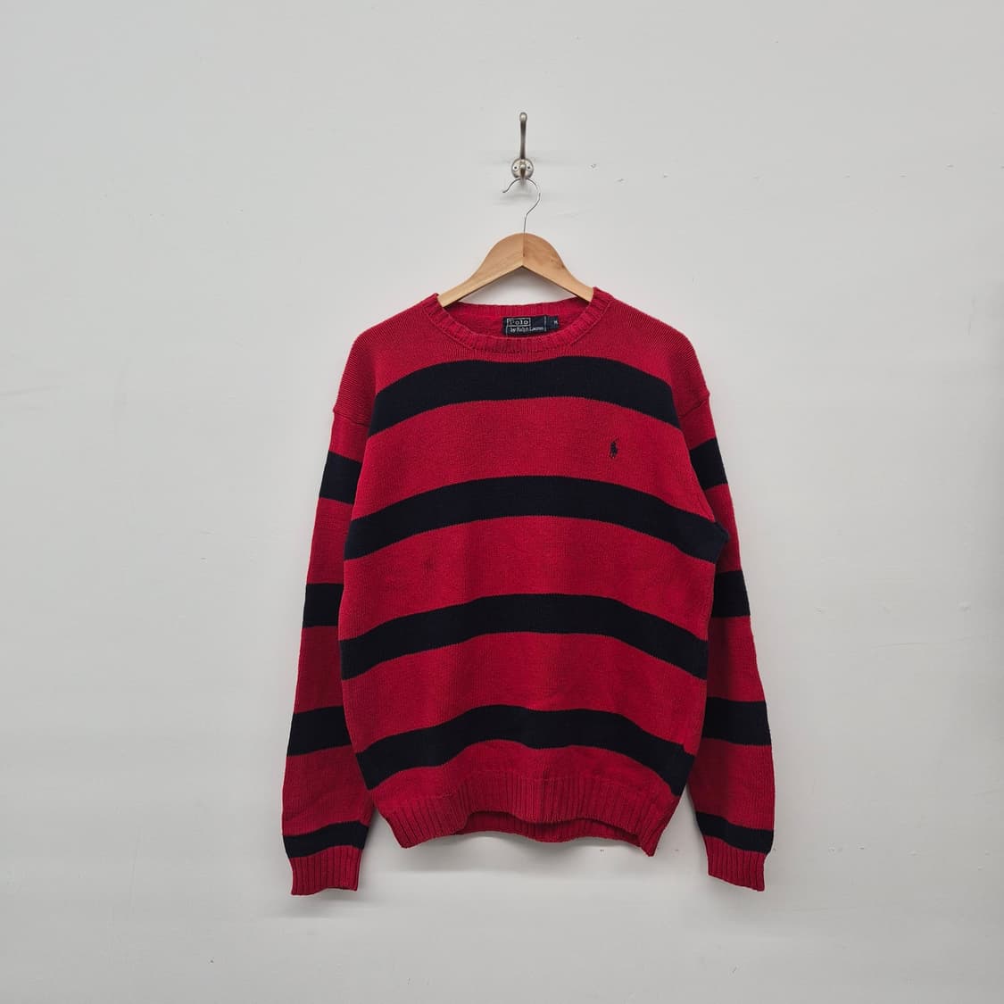 폴로 랄프로렌 케이블 니트 그린 남성 L 상품이미지5