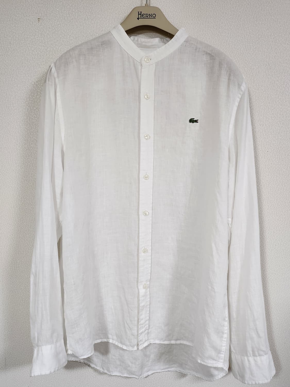 라코스테 헨리넥린넨셔츠 (M 상품이미지2