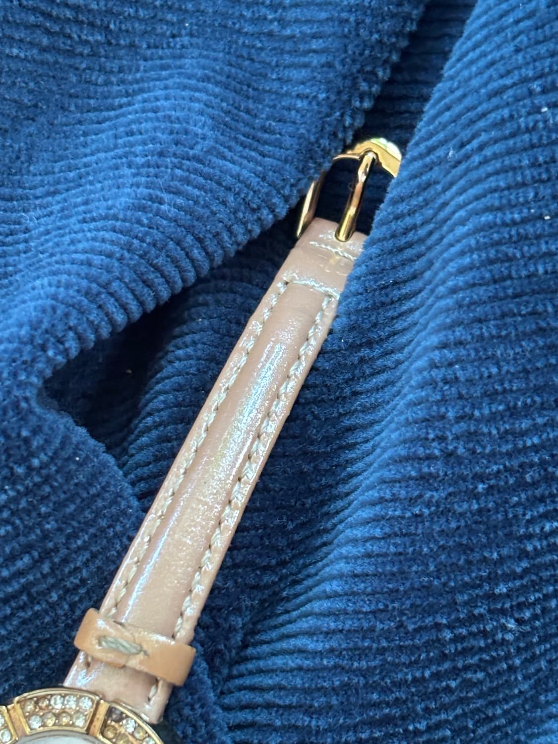vintage ost heart leather band watch 상품이미지5