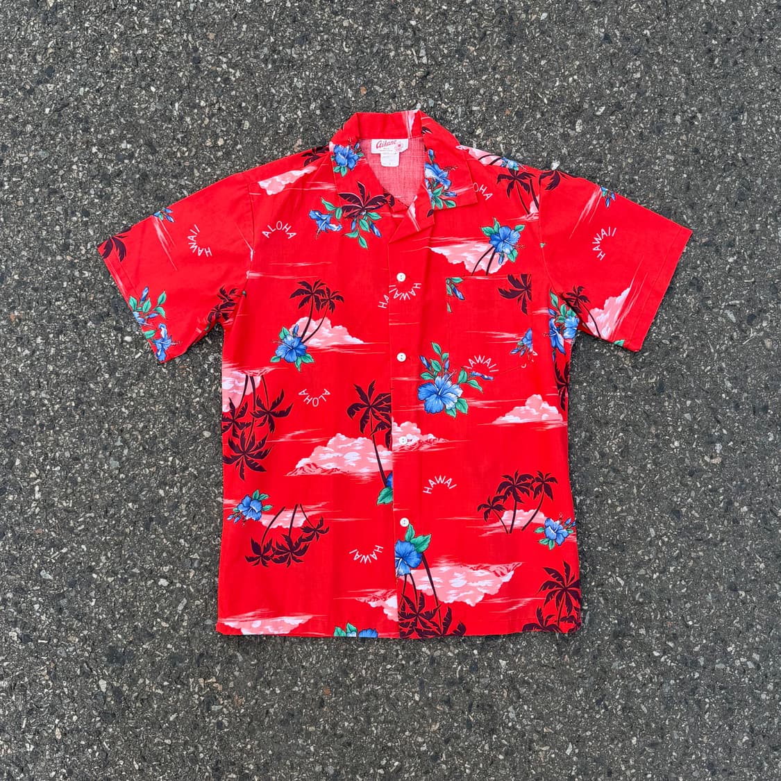 90‘s 아이케인 하와이안 셔츠 (Made in Hawaii USA) 상품이미지1