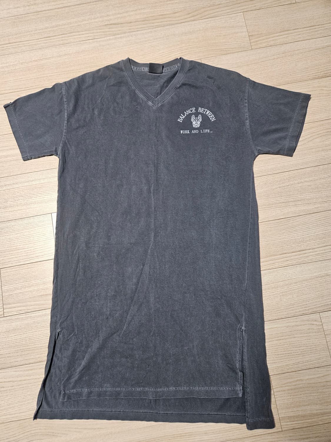 라이프워크 아치로고 피그먼트 원피스 상품이미지1