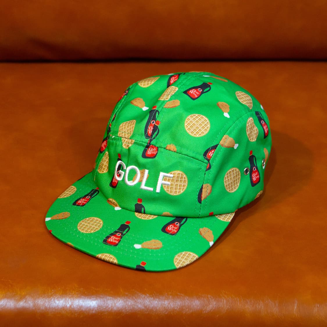 14SS 골프왕 치킨 and 와플 캠프캡 상품이미지2
