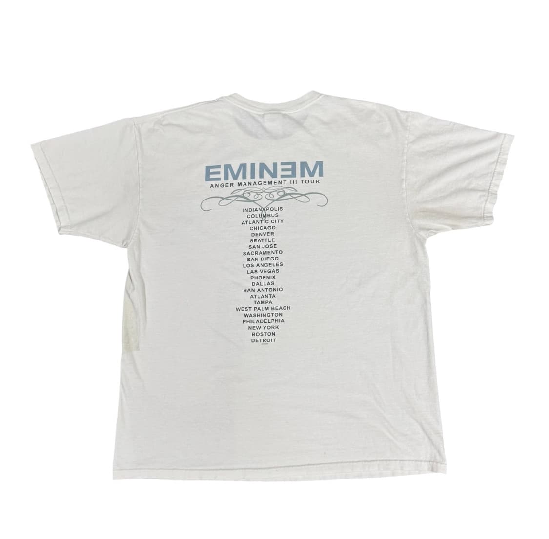 빈티지 2000s Eminem 에미넴 투어 티셔츠 상품이미지2