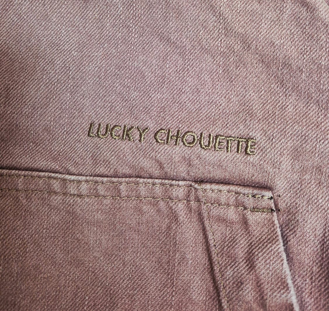 (새상품급) 럭키슈에뜨 핑크 트러커 자켓 상품이미지2