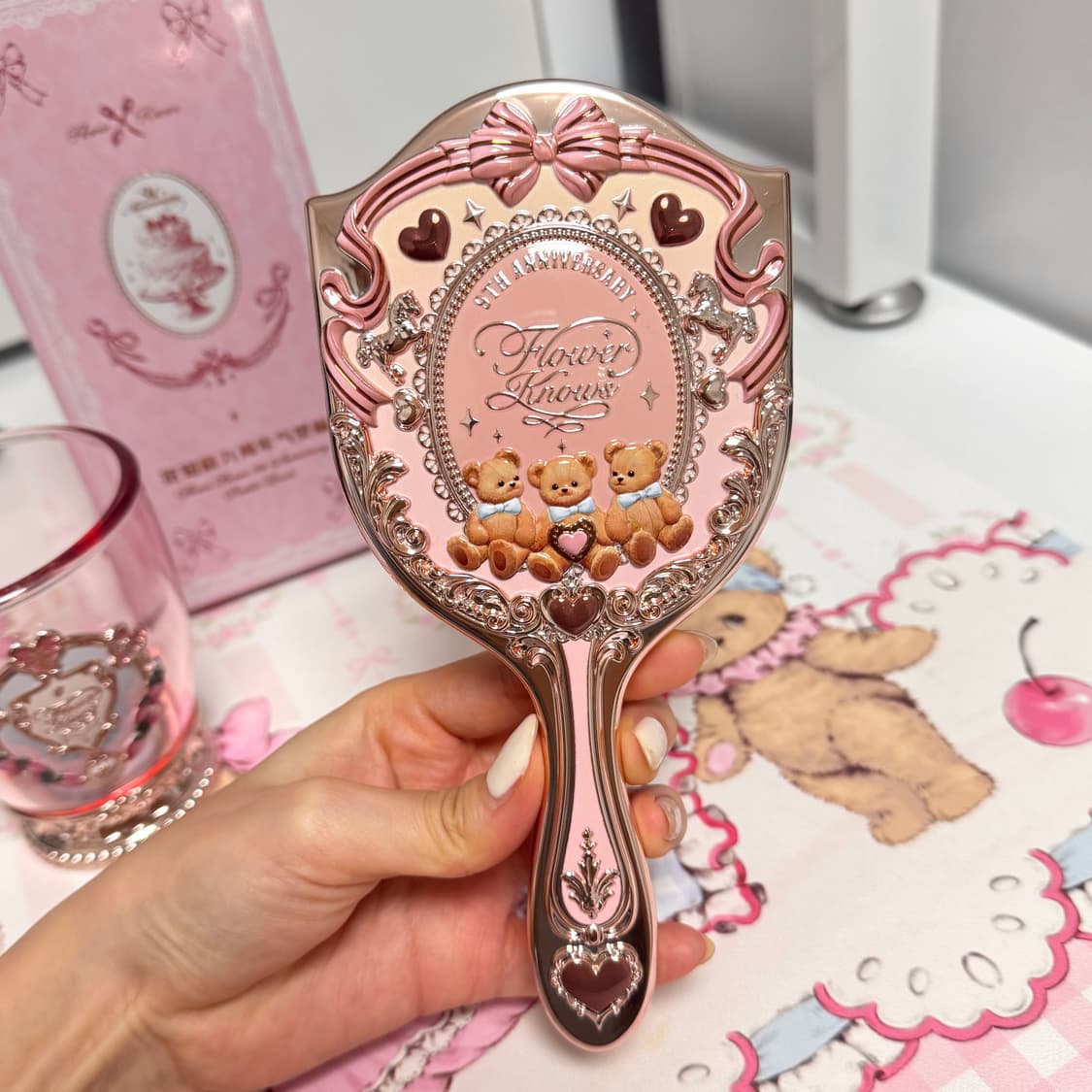 플라워노즈 9주년 보관함, 빗 상품이미지4