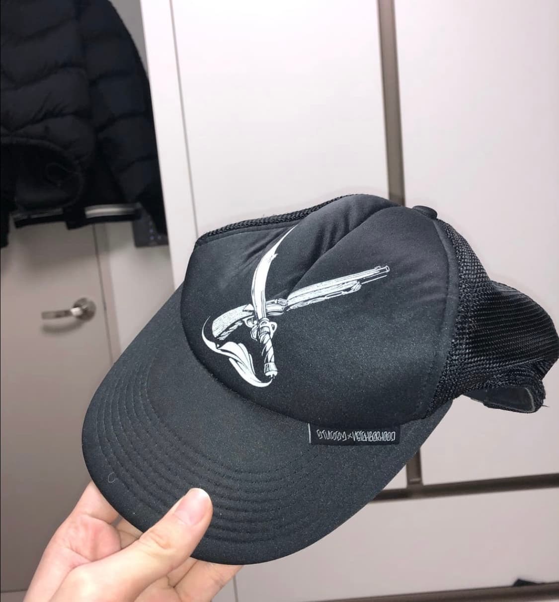 네이버후드 스투시 매쉬캡 상품이미지2