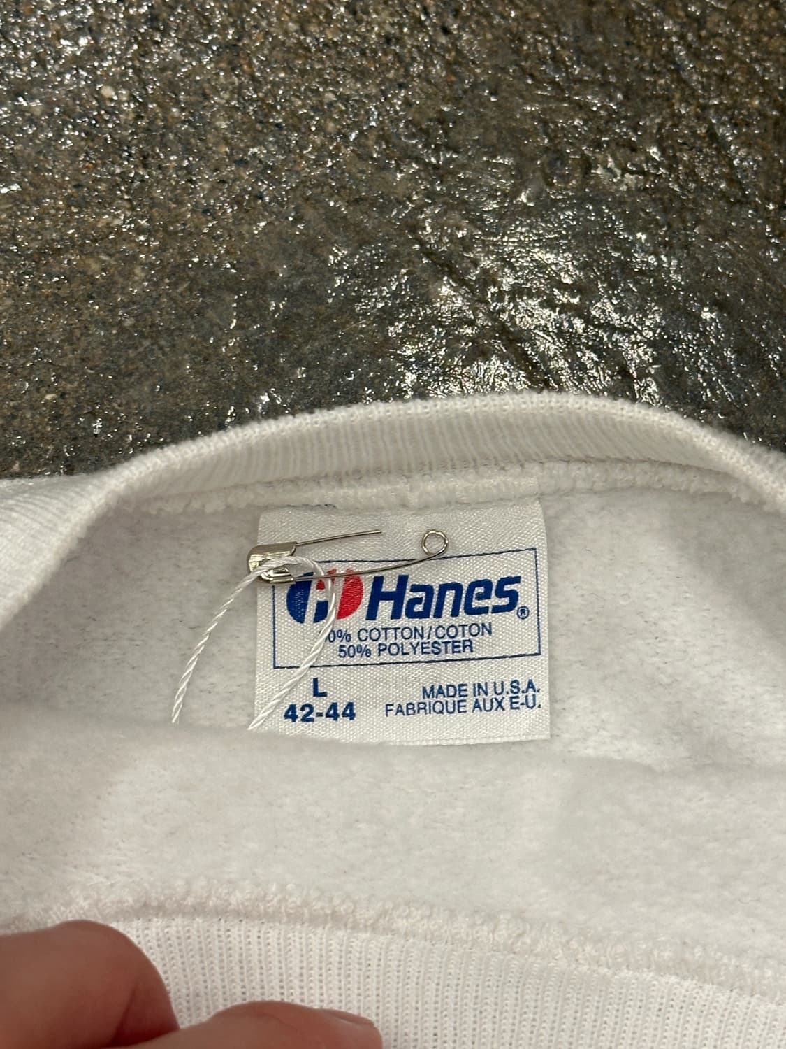 90s Hanes USA 헤인즈 걸프전 스웻셔츠 맨투맨 L 상품이미지4