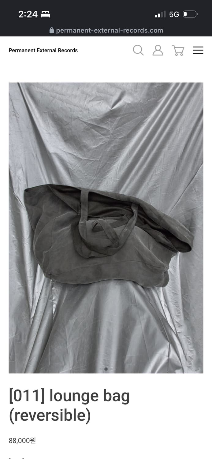 머듈 라운지백 새상품 올리브색상 가격 제안가능 상품이미지1