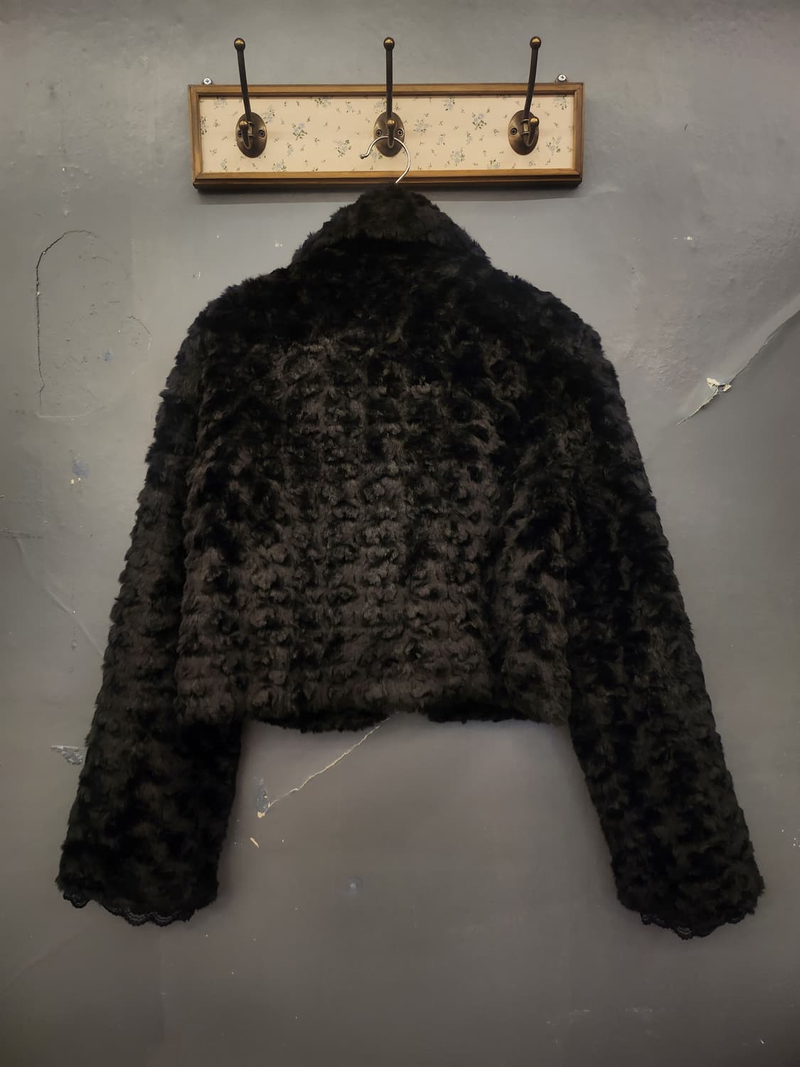 일본빈티지 페이크퍼자켓 상품이미지5