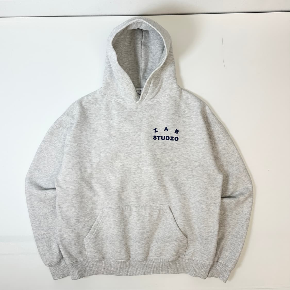 아이앱스튜디오 라이크그레이 멜라지 후드 L 상품이미지2