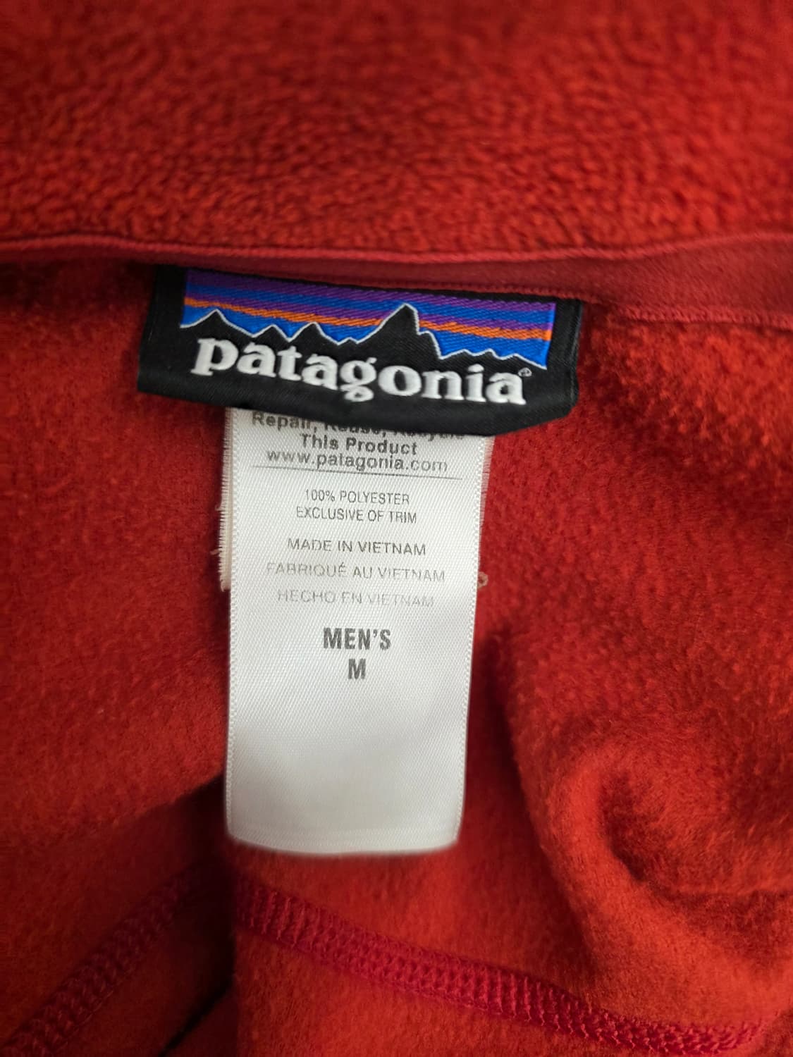 파타고니아 정품 신칠라 후리스 자켓.
싸이즈 M. 남자
 상품이미지5