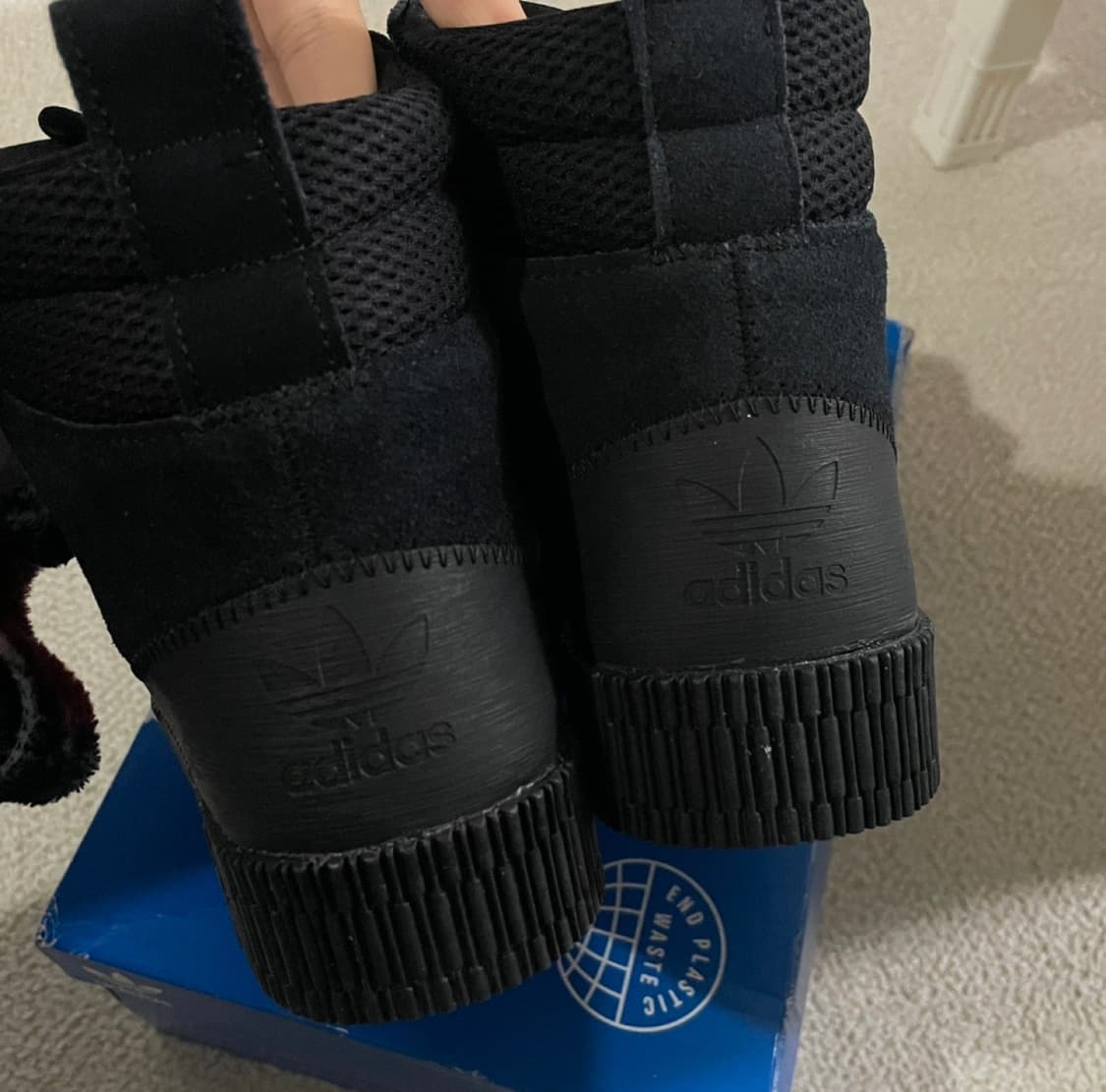 아디다스우먼즈 삼바 부츠 하이탑 운동화 방한화 220 225 230 상품이미지3