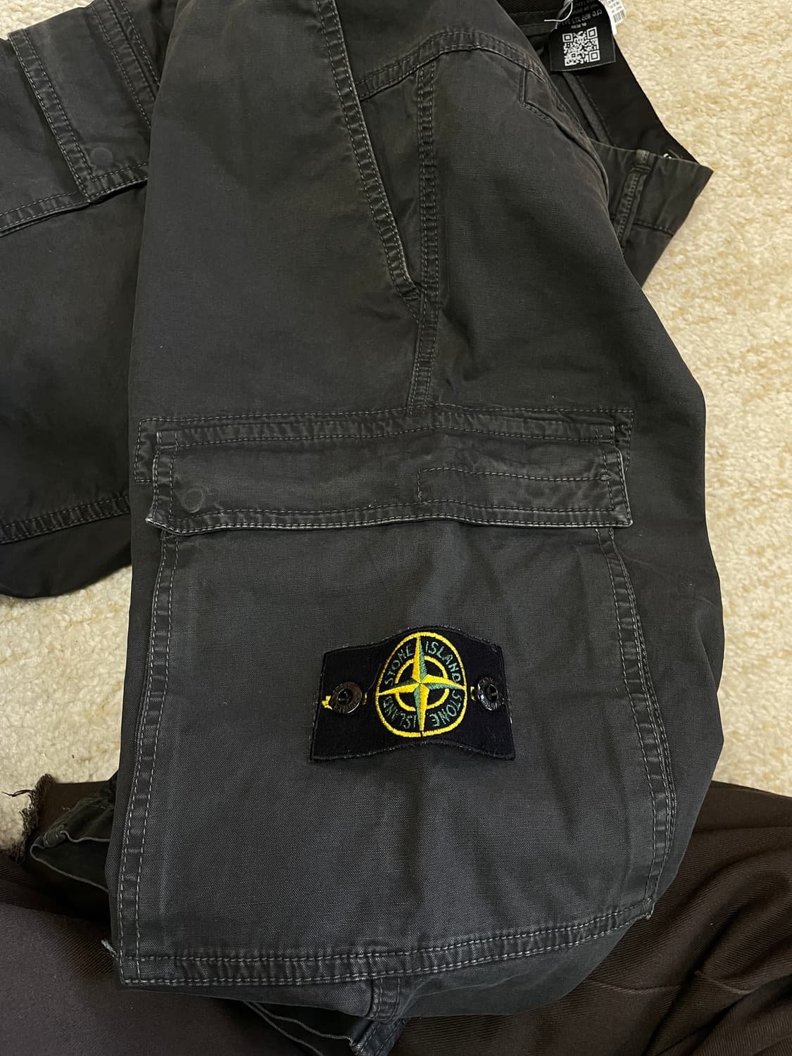 [36] 스톤아일랜드 스트레치 코튼 렙스 카고 팬츠 (택만 제거한 새상품 상품이미지3