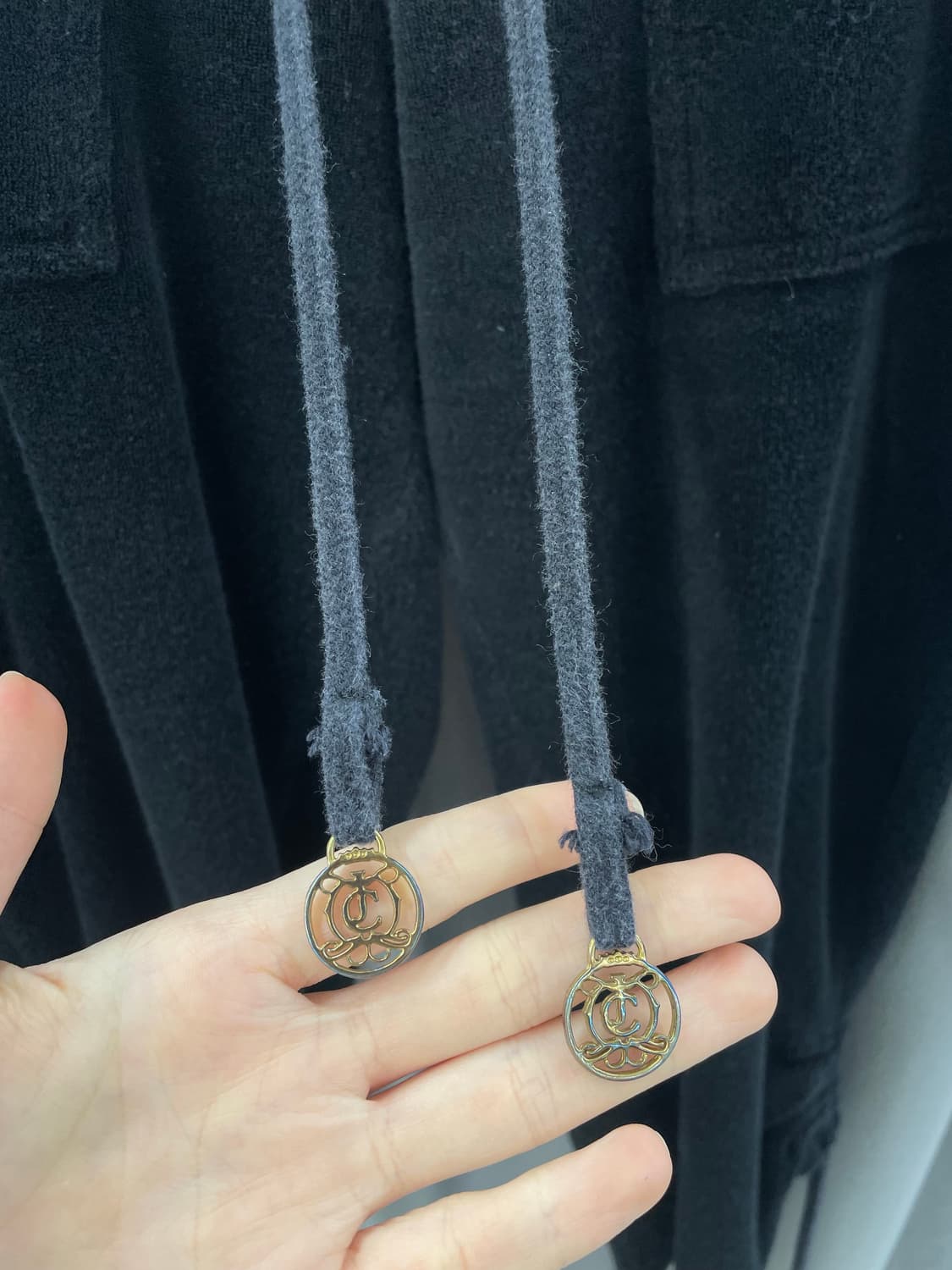 쥬씨꾸뛰르 7부 타월 트레이닝 팬츠 상품이미지3