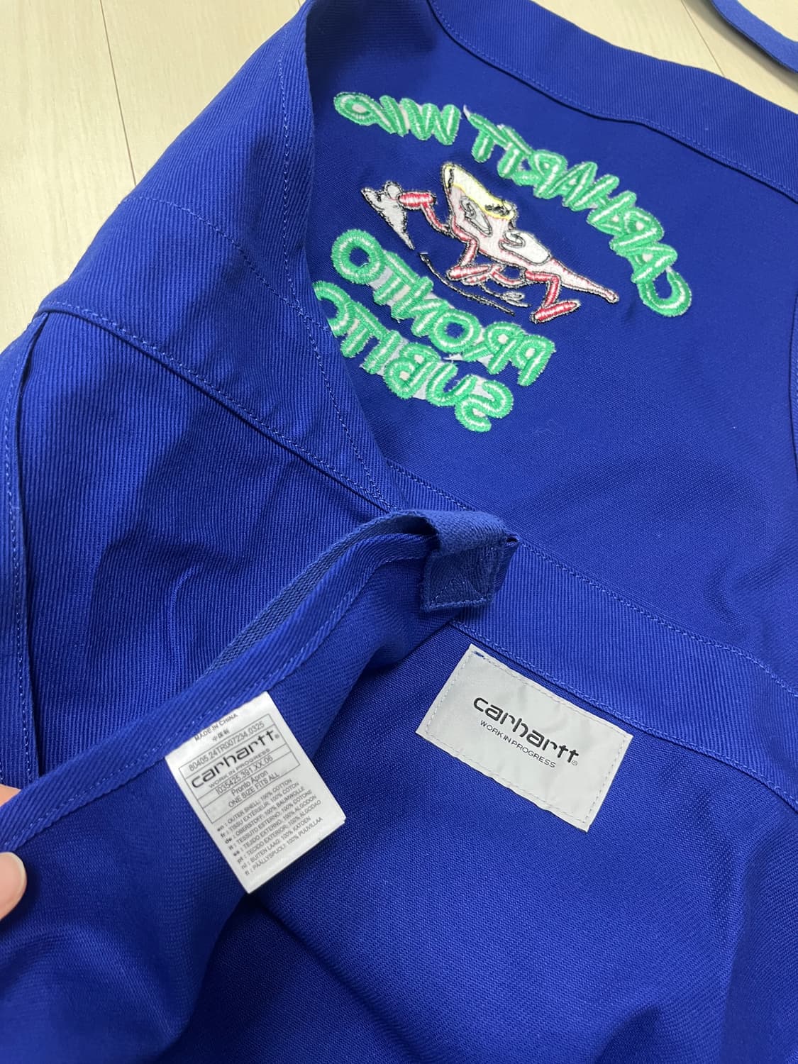 칼하트 WIP 앞치마 새상품 상품이미지3