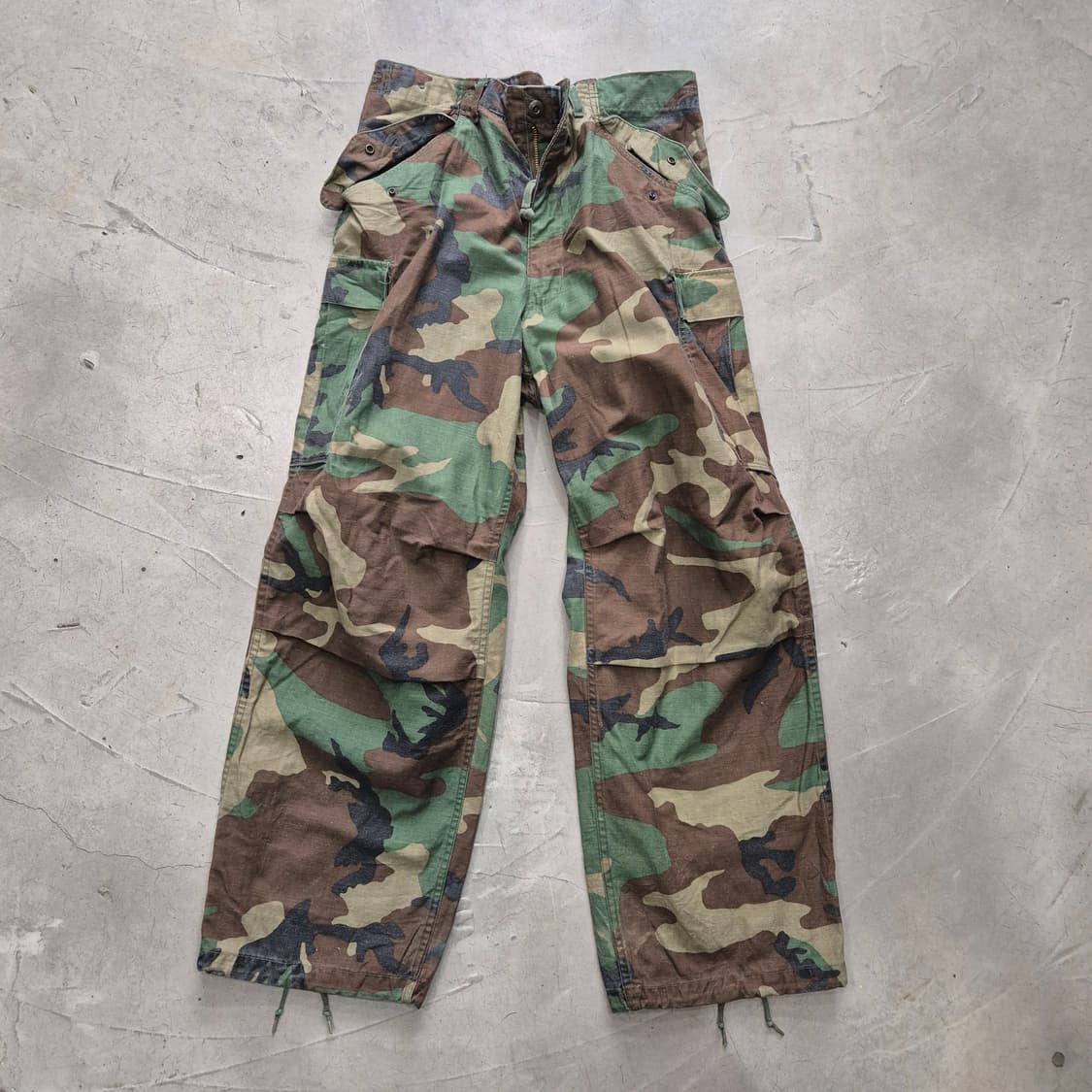80's 미군 US ARMY  우드랜드 M65 필드팬츠 M/R 상품이미지1