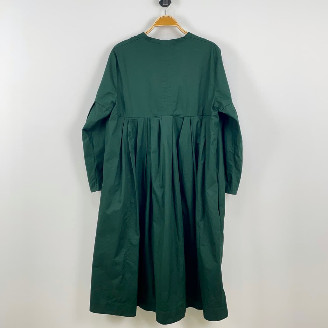 COS 코스 다크 그린 코튼 셔츠 원피스 상품이미지6