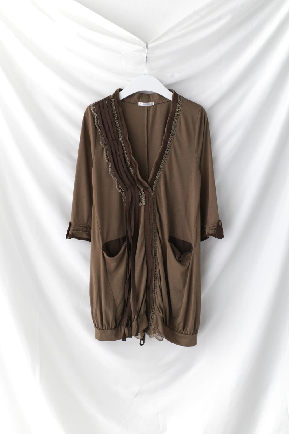 lace trimming cardigun 상품이미지1