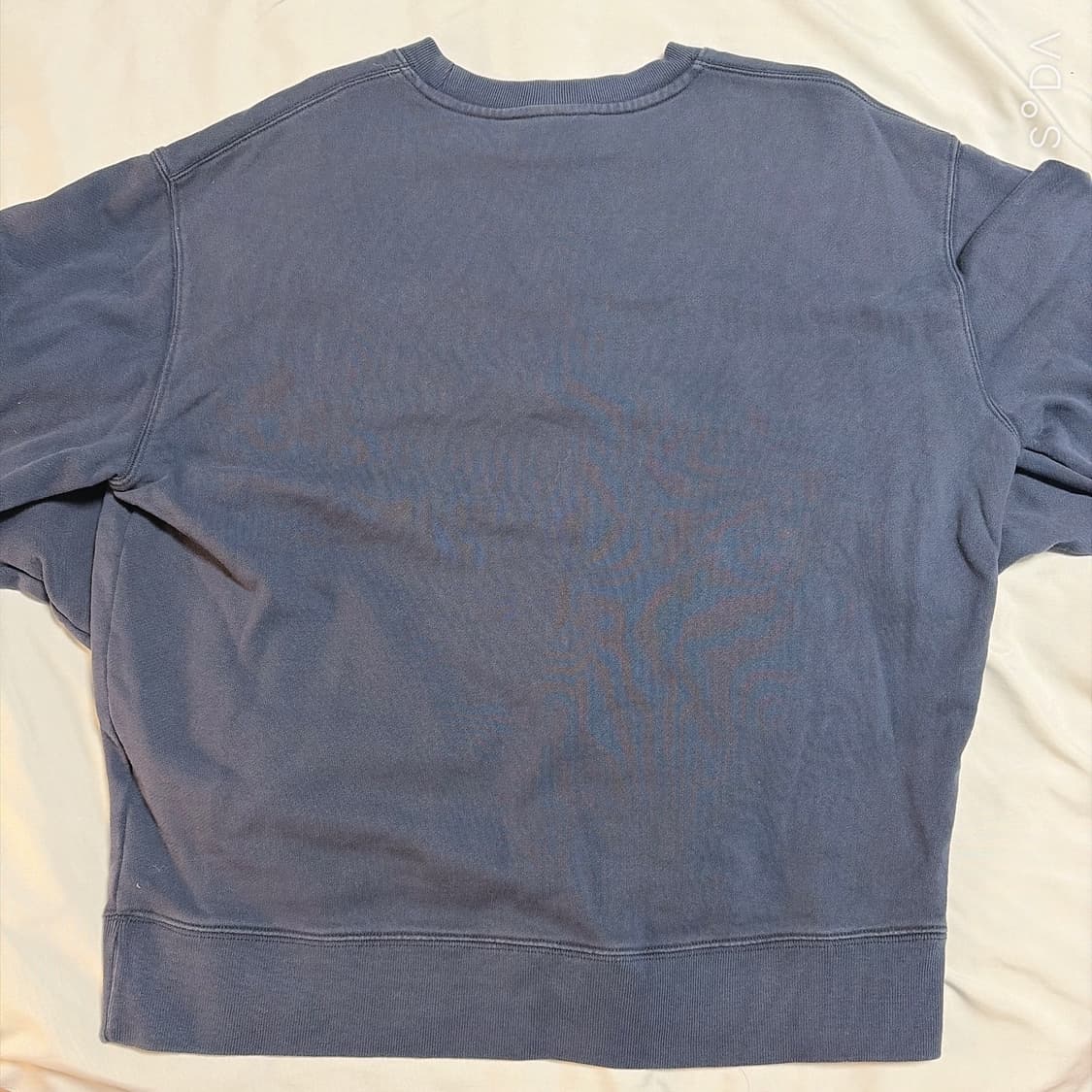 메종키츠네 폭스 헤드 네이비 맨투맨 상품이미지2