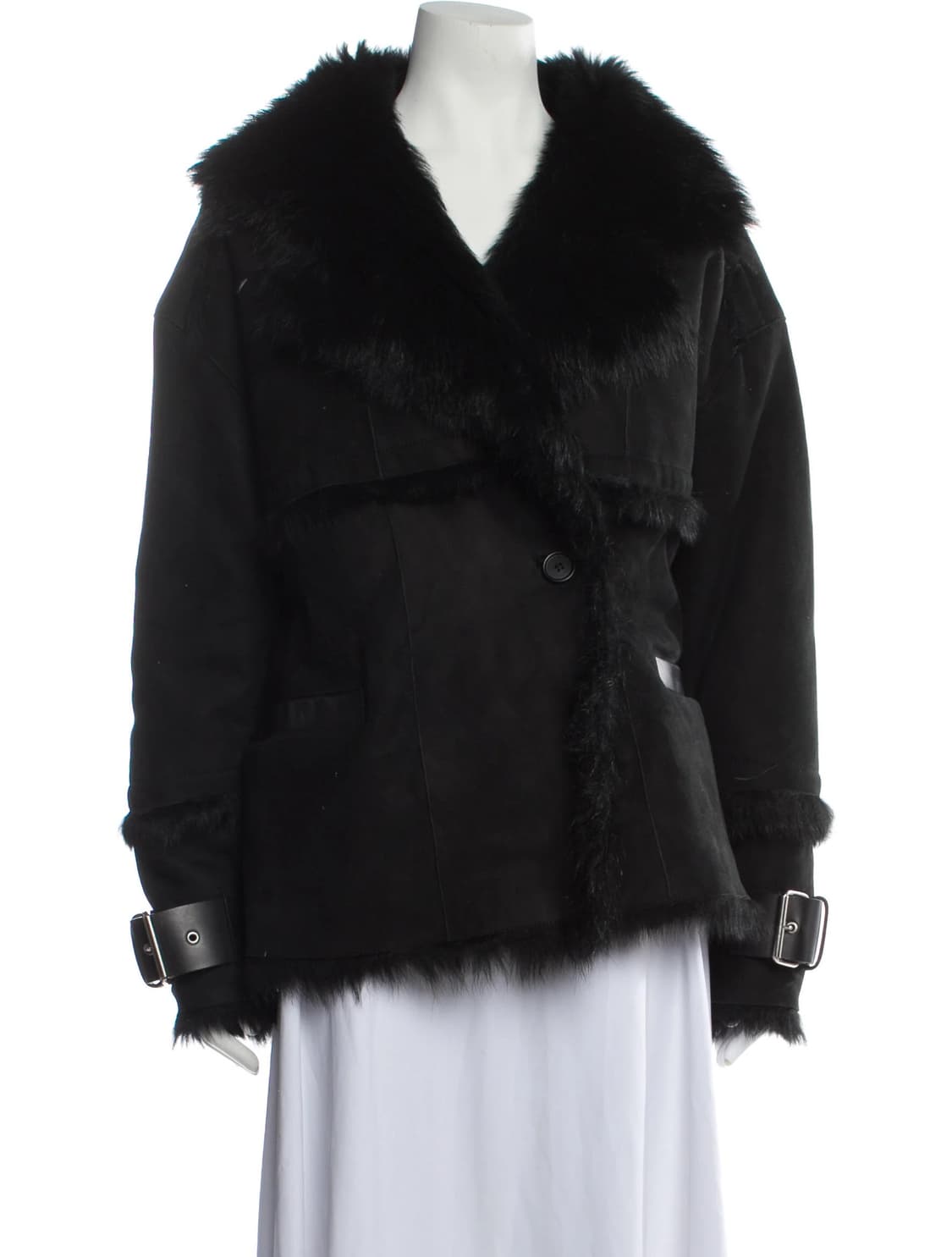 이로 IRO 천연양털 무스탕 S 정품 상품이미지2