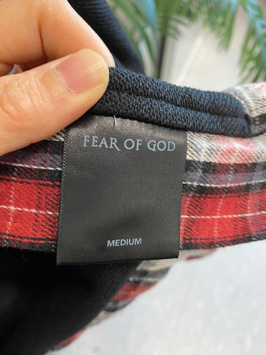 [M]피어오브갓 3rd 컬렉션 체크 자켓 상품이미지6