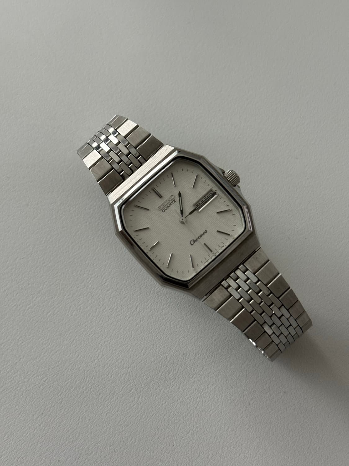 세이코 Seiko 쿼츠 크로노스 스퀘어 데이데이트 상품이미지3