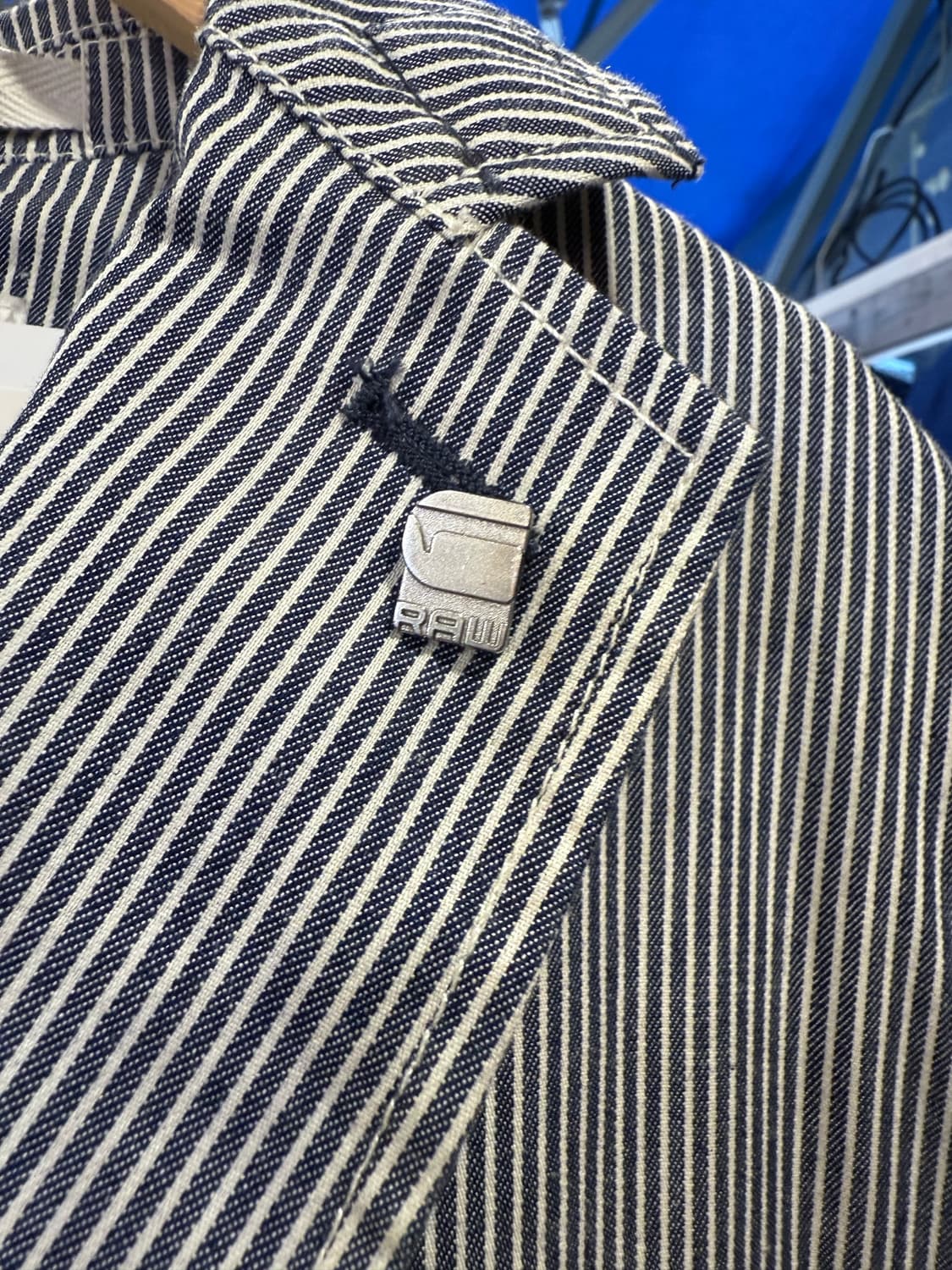 지스타 로우 스트라이프 블레이저 자켓 상품이미지5