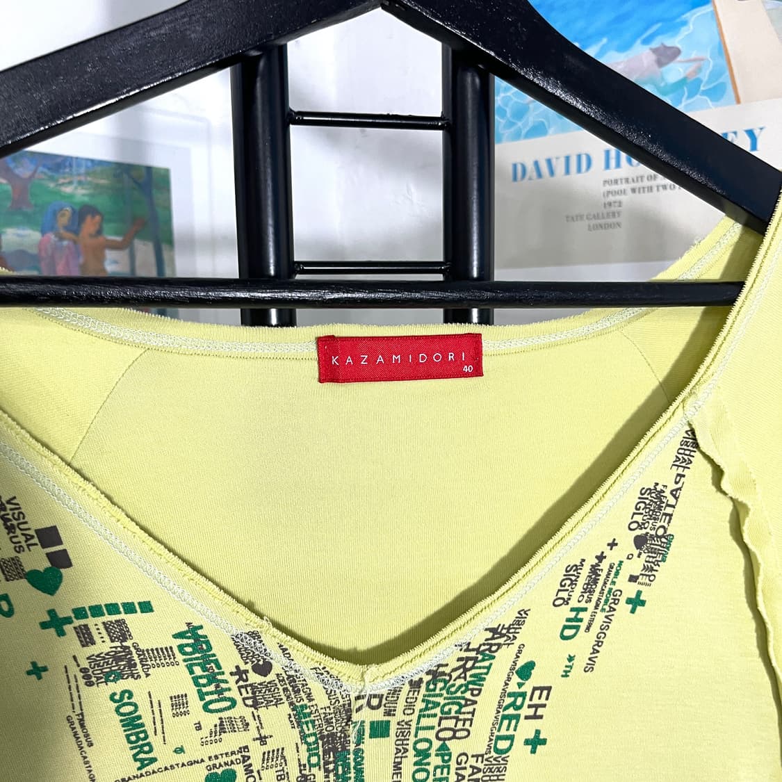 카자미도리 y2k 그런지 티셔츠 상품이미지6