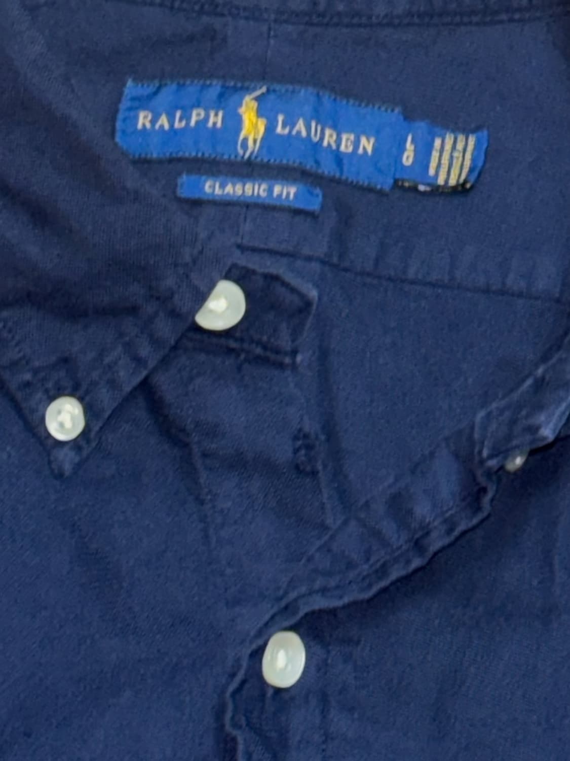 폴로 랄프로렌 네이비 셔츠 상품이미지6