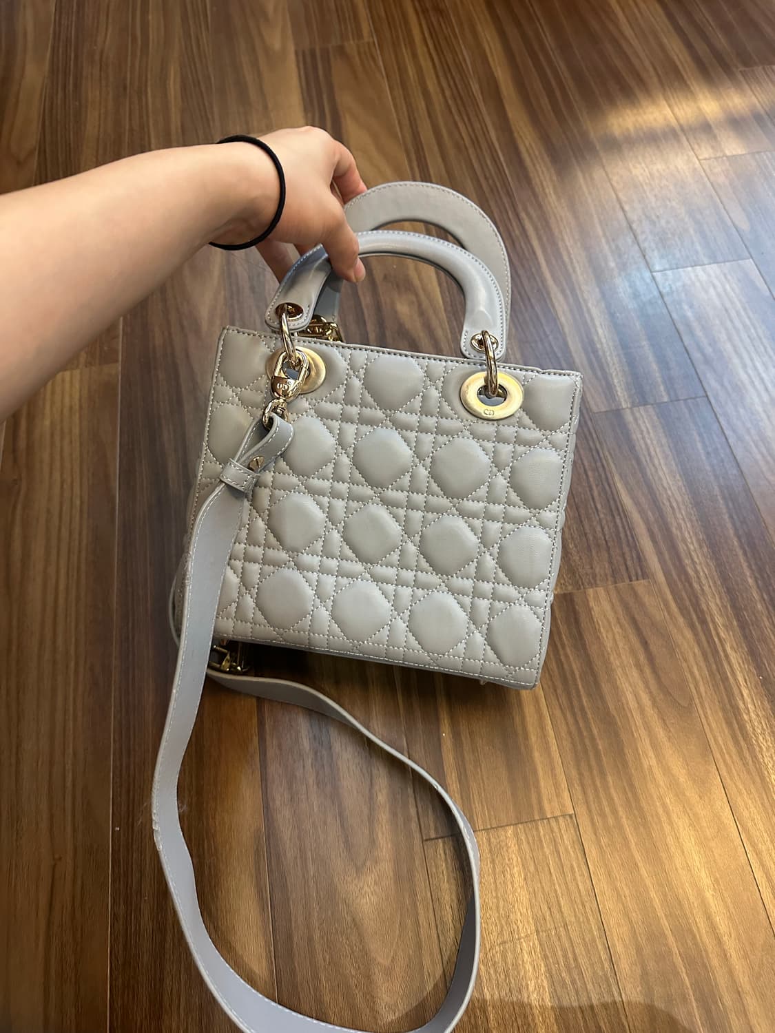 디올 레이디백 미니 사이즈 상품이미지5