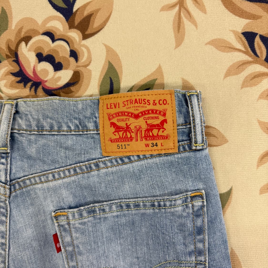 (34)리바이스 Levis 511 데님 청 반바지 상품이미지2