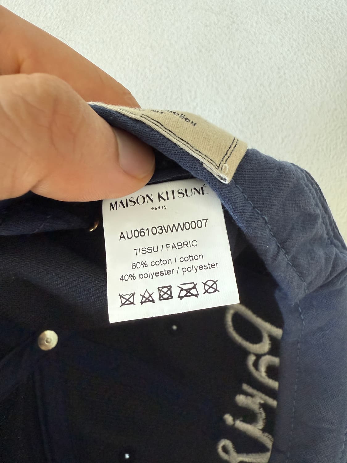 메종 키츠네(MAISON KITSUNE) 스냅백 상품이미지8