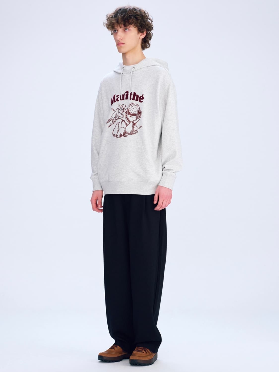 마리떼 BOUCLE EMBROIDERY GRAPHIC HOODIE 상품이미지2