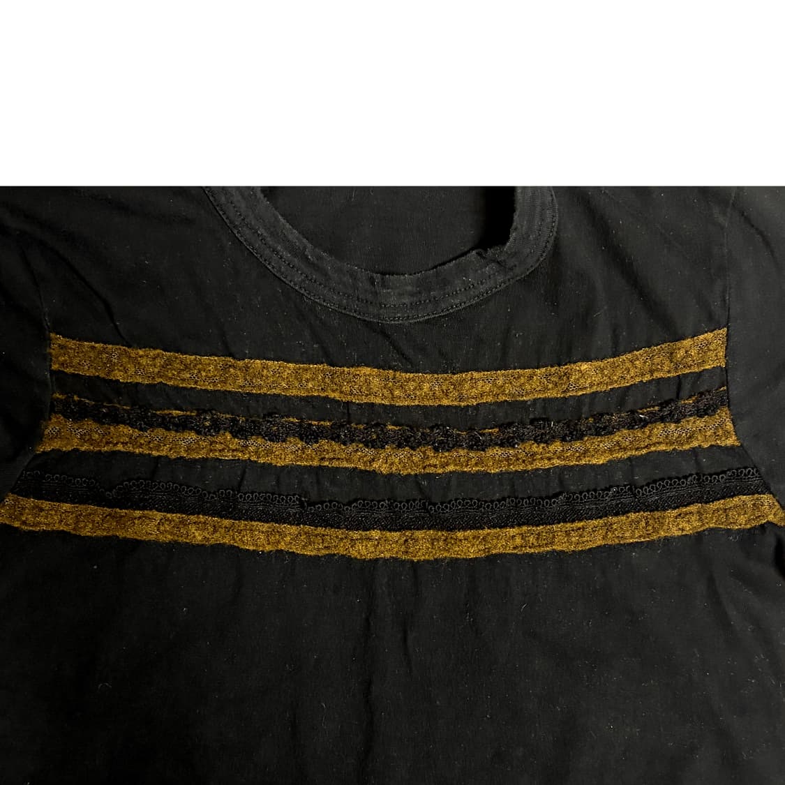 꼼데가르송 트리콧 레이스 티셔츠  상품이미지3