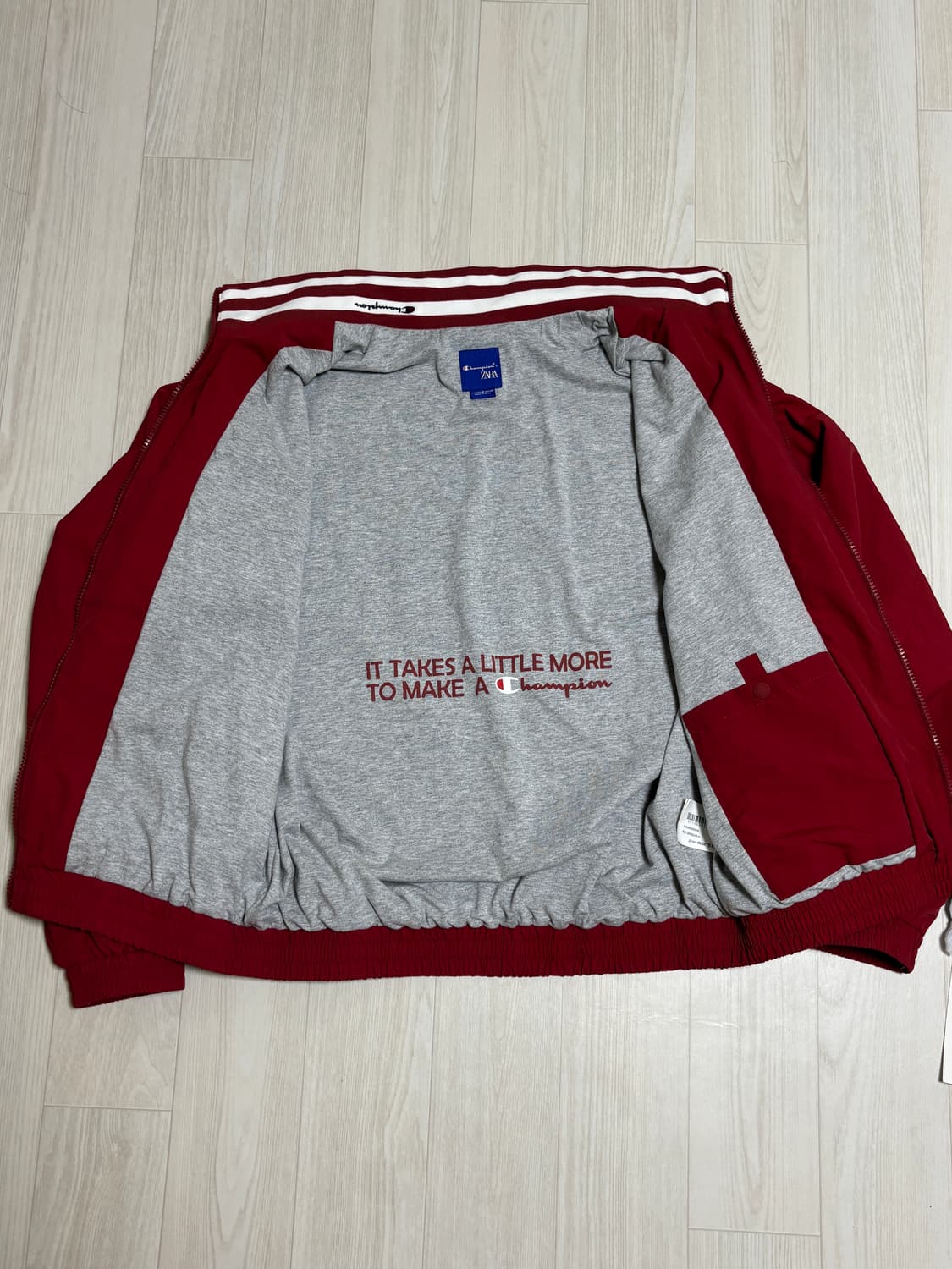 자라 챔피온 테크니컬 패치 자켓 M  상품이미지3