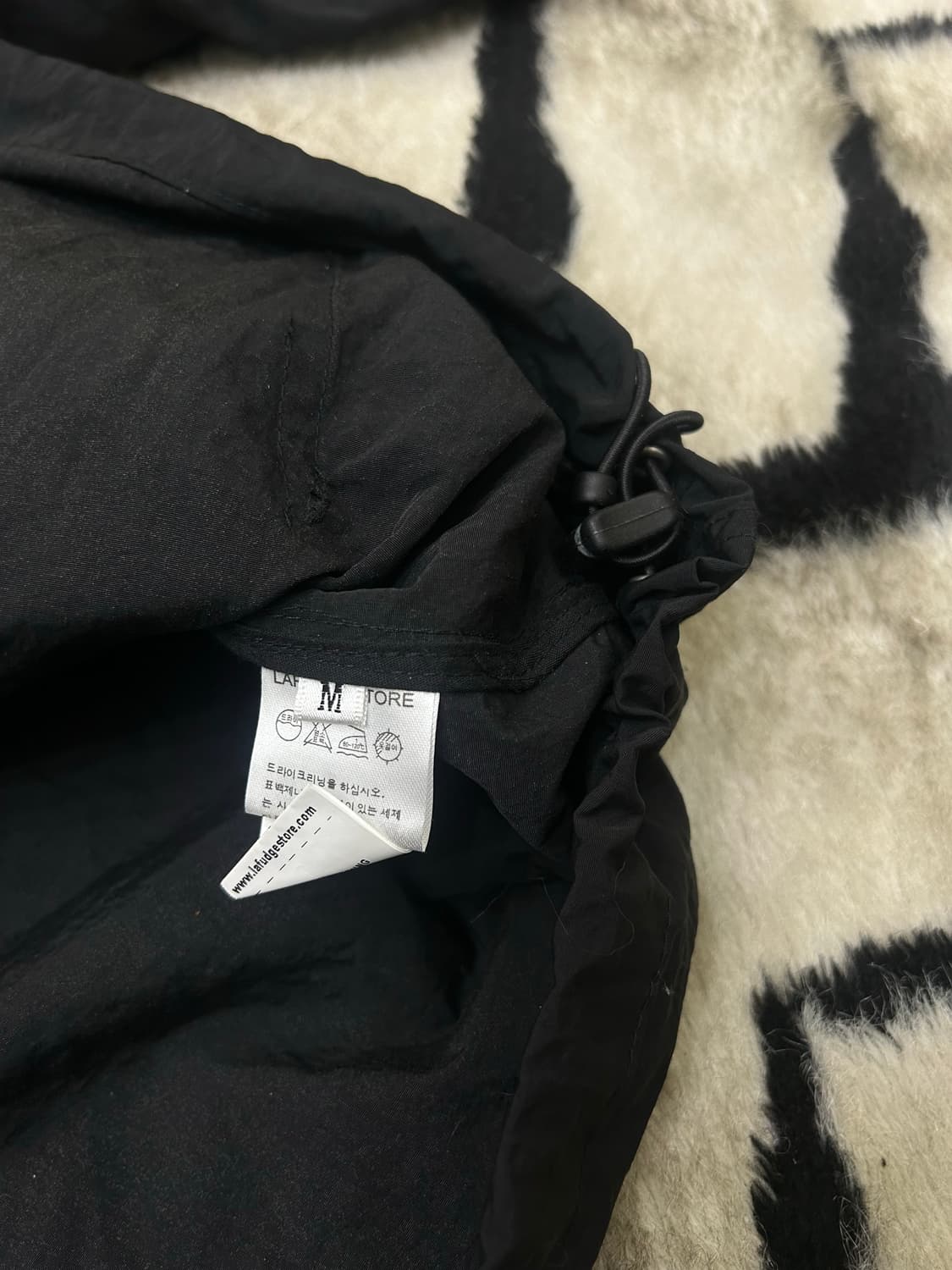 [M]라퍼지스토어 오버핏 로빈 후드 바람막이 상품이미지7