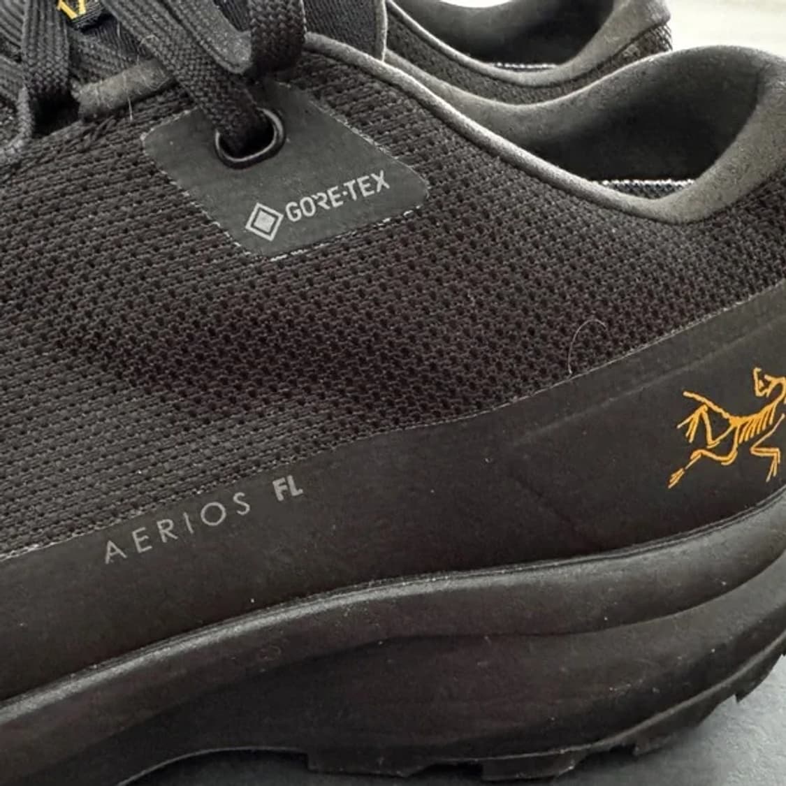  10.5 아크테릭스 에어리어스 FL GTX  남성용 블랙 고어텍스  상품이미지3