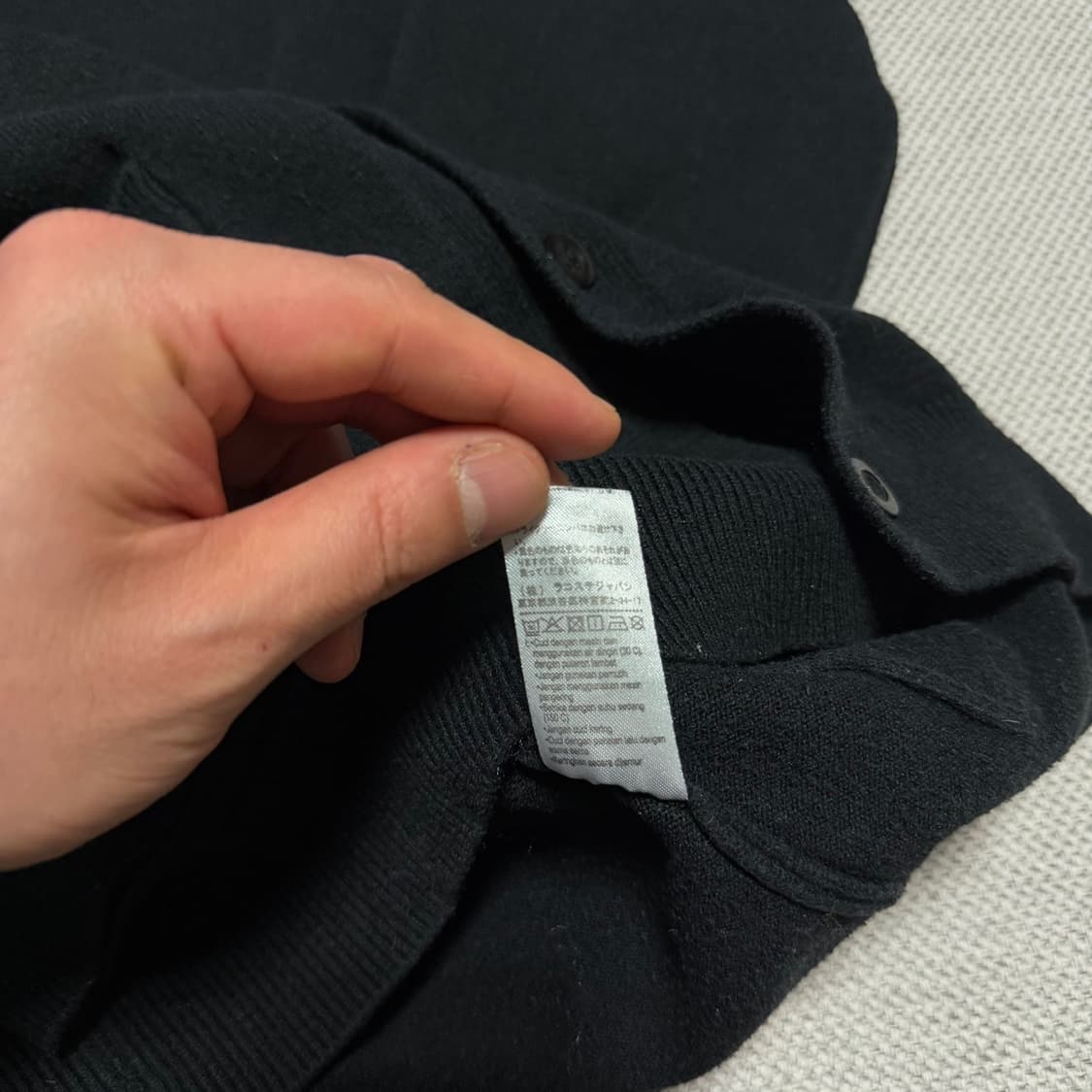 라코스테 브이넥 가디건 상품이미지4