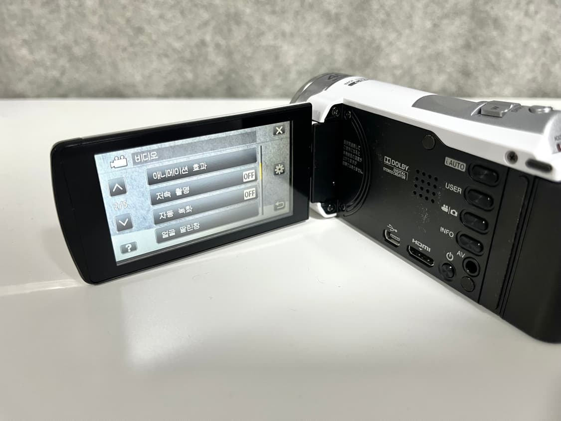 A급/ Jvc gz hm390 빈티지 캠코더 상품이미지8