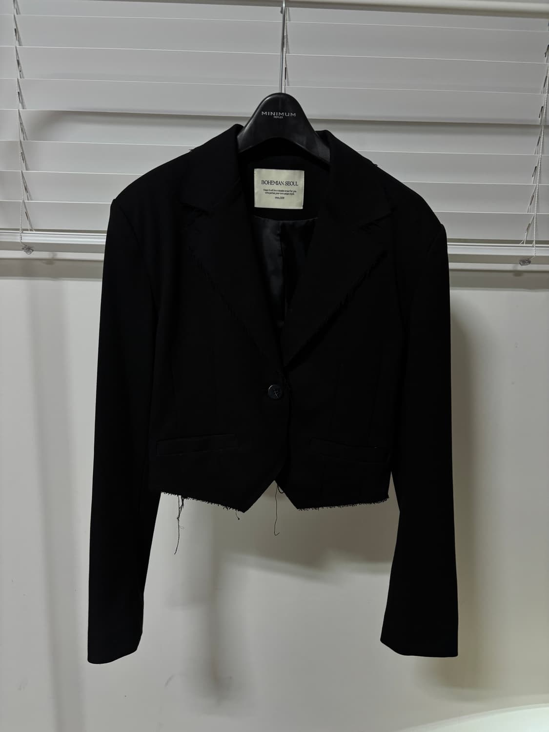 보헤미안서울 컷팅 스펜서 자켓 상품이미지2