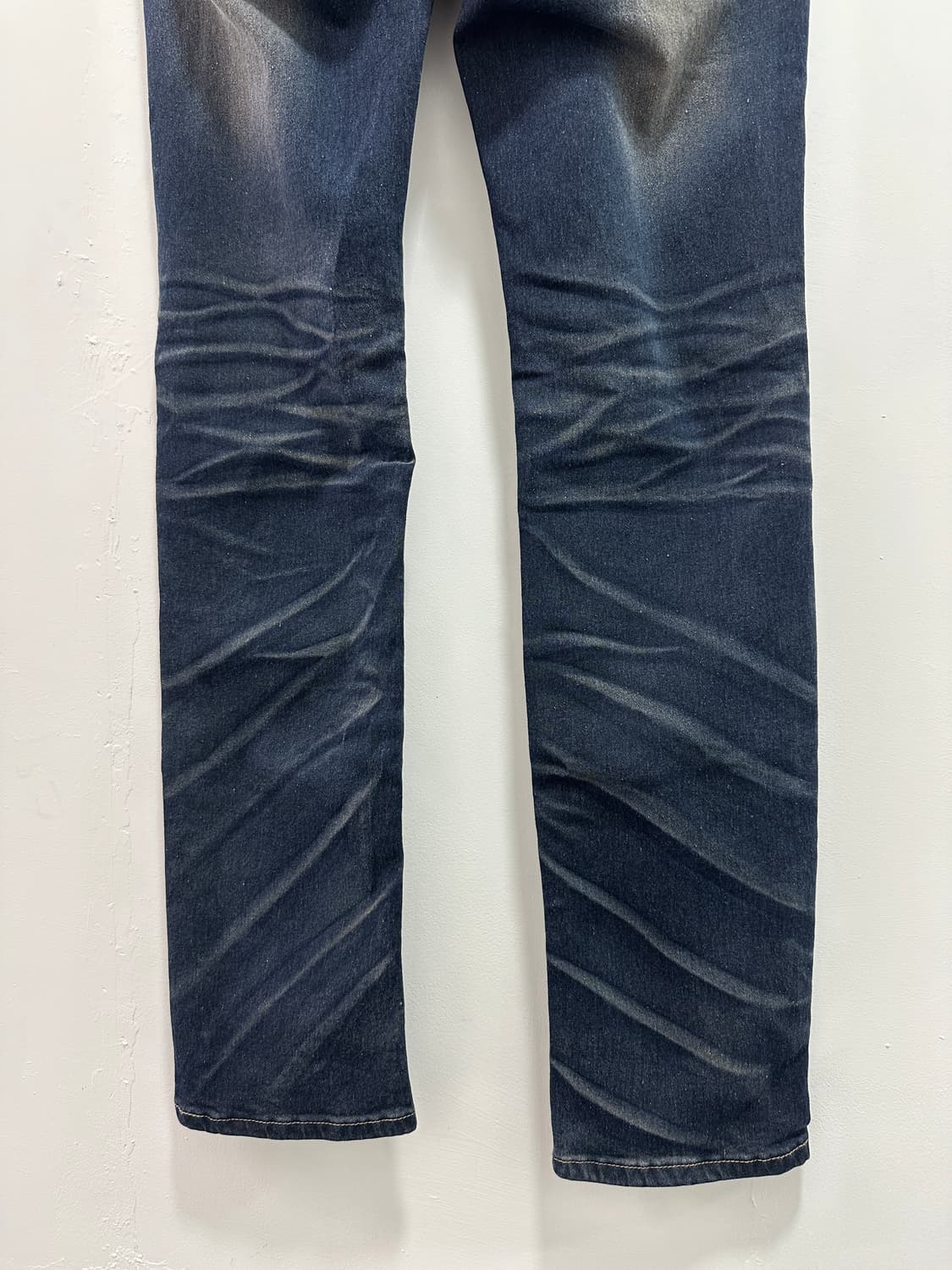 Vintage fade lines washing denim pants 상품이미지9