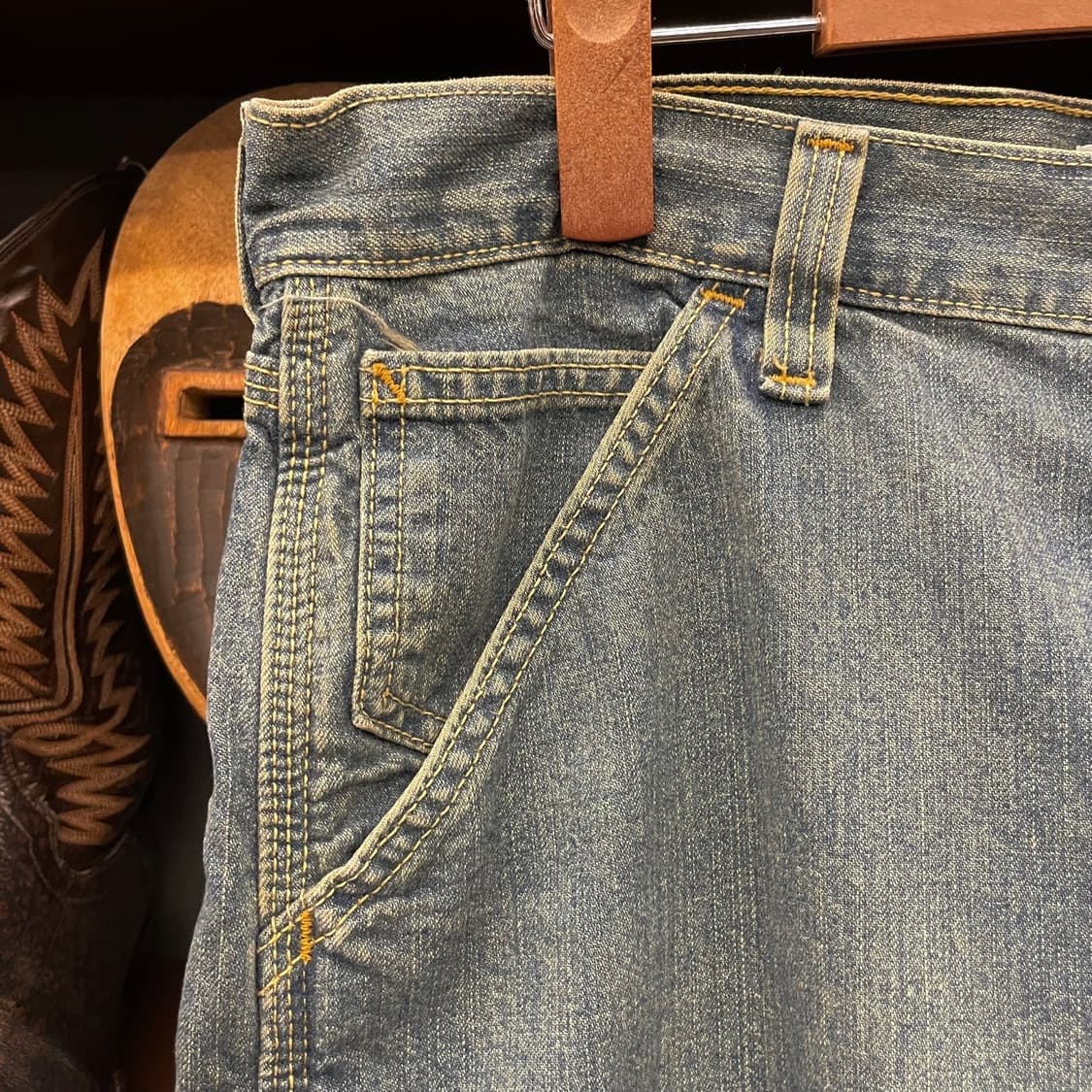 Levis 리바이스 데님 페인터 포켓 워크 카펜터 반바지 데님 쇼츠 팬츠 상품이미지5