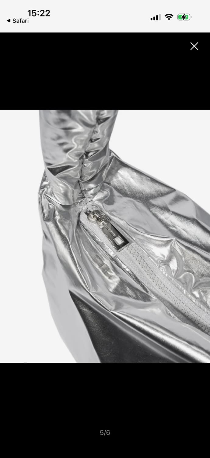 포츠포츠 푸퍼백 빅 실버 상품이미지5