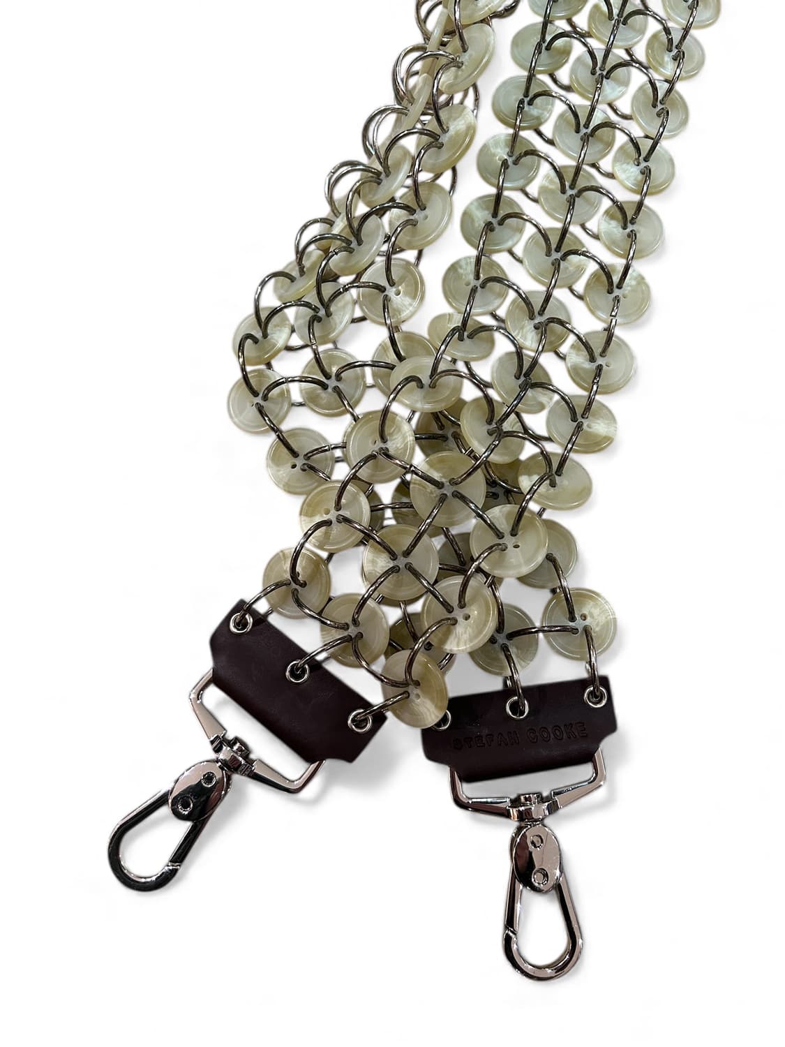 Stefan Cooke Shell Button Chain Strap 상품이미지3