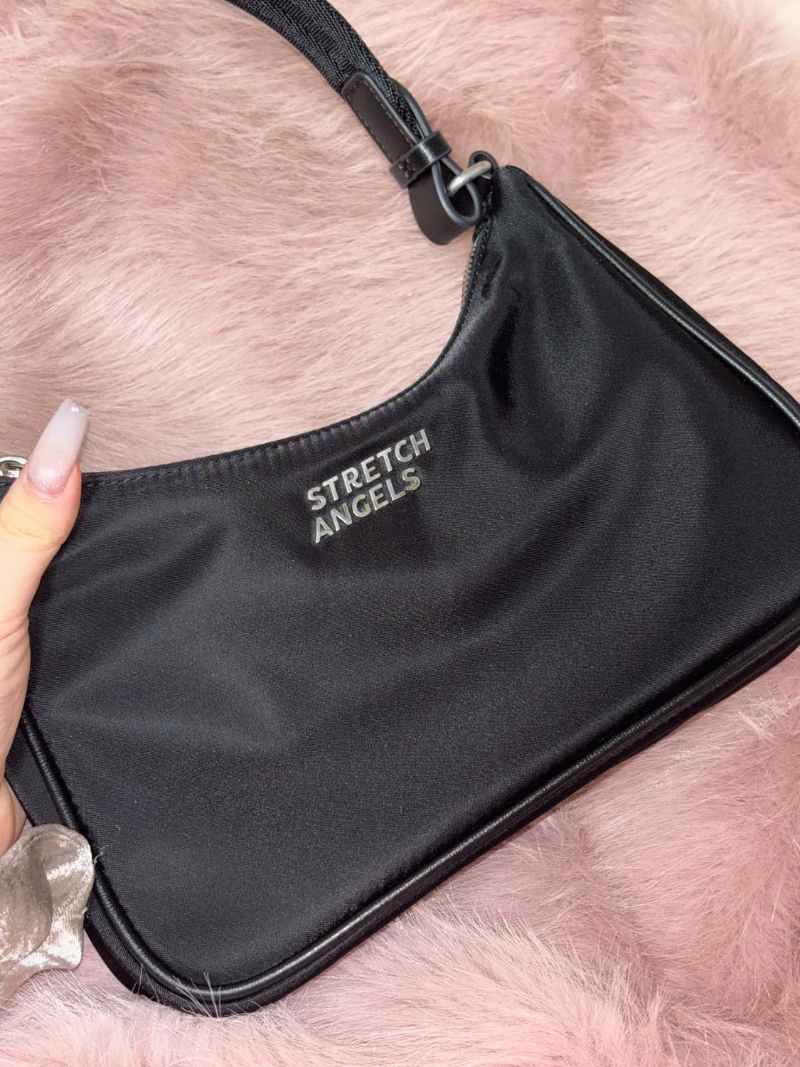 스트레치엔젤스 선미 나일론 호보백 상품이미지4