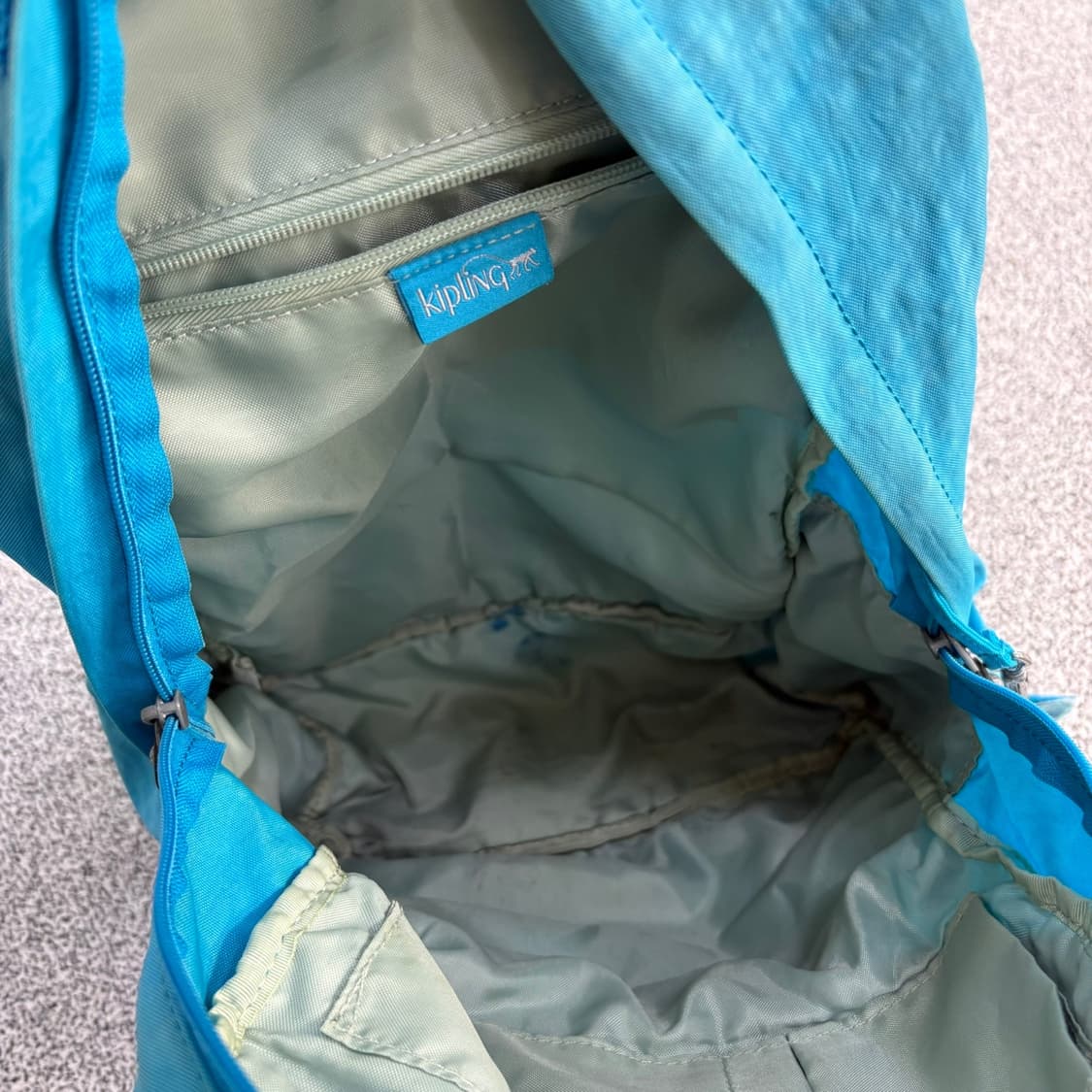 키플링 백팩 블루 0420J 상품이미지6