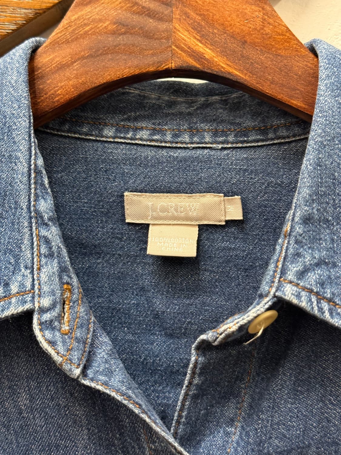 66) J.CREW Two-Pocket Denim Shirt 상품이미지6